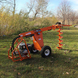 Brave Towable Auger | Hydraulic | Honda GX390 - Brave