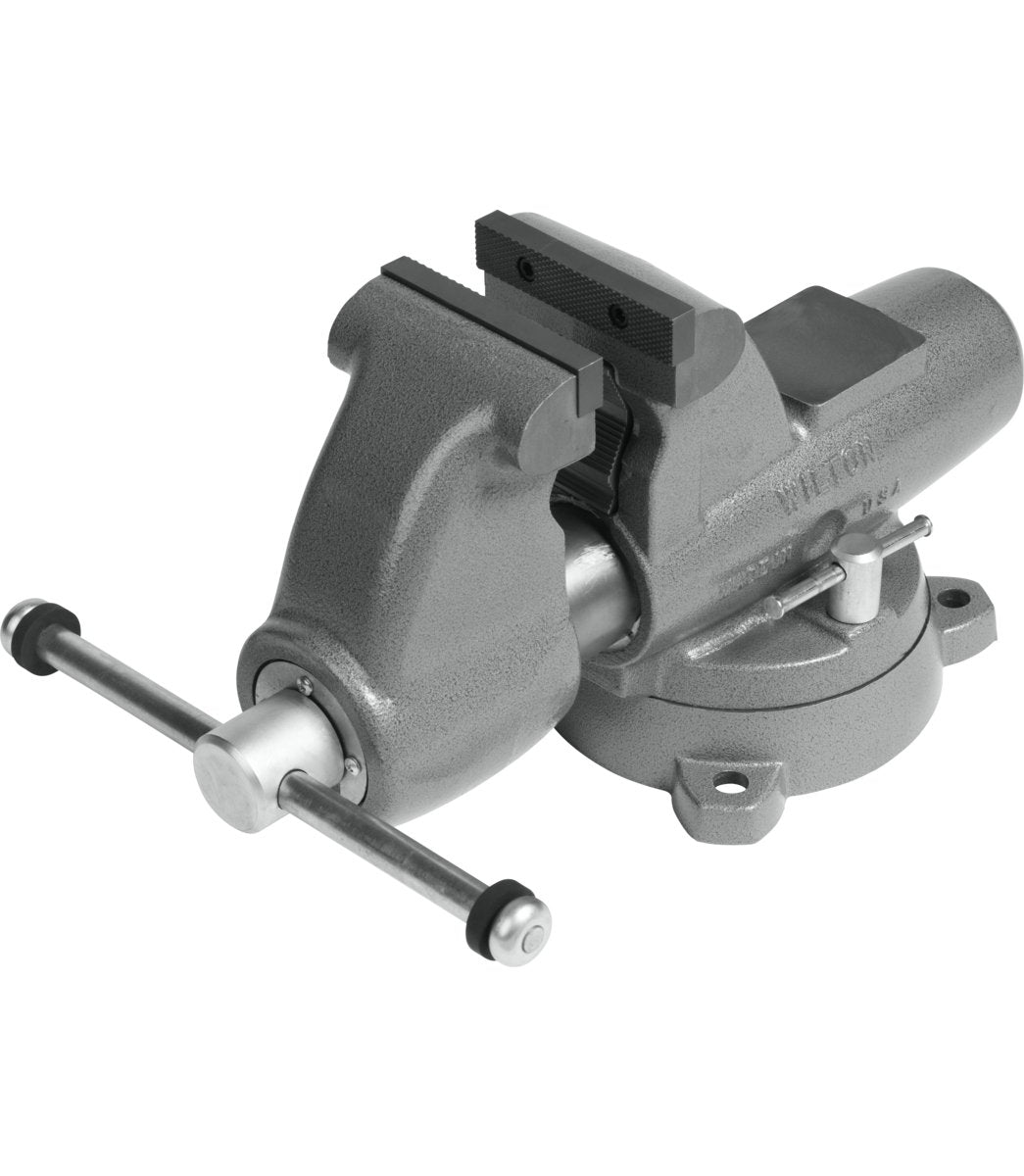 C-3 Pipe and Bench Vise, 6" Jaw Width, 9" Max Jaw Opening, 6-5/8" Throat Depth - Diamond Tool Store