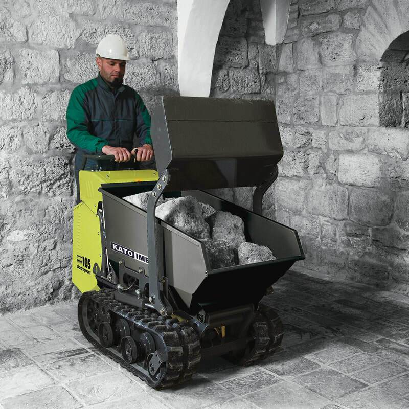 Carry 105 Mini Electric Track Dumper - Diamond Tool Store