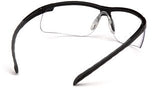 Clear H2MAX Anti-Fog Lens with Black Frame Safety Glasses - Case of 12 - Pyramex