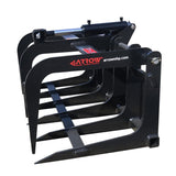 Compact Skid Steer Grapple Rake - Arrow Material Handling