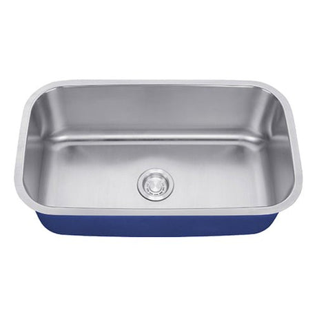 Dakota Signature Standard Radius 16g Single Bowl 27″x18″ w/ grid - Dakota Sinks