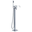 Dakota Sinks DSF-00BTF03CR Signature 41 Inch Floor Mounted Bathtub Filler - Dakota Sinks