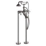 Dakota Sinks DSF-00BTF04CR Signature 36 1/4 Inch Floor Mounted Bathtub Filler - Dakota Sinks