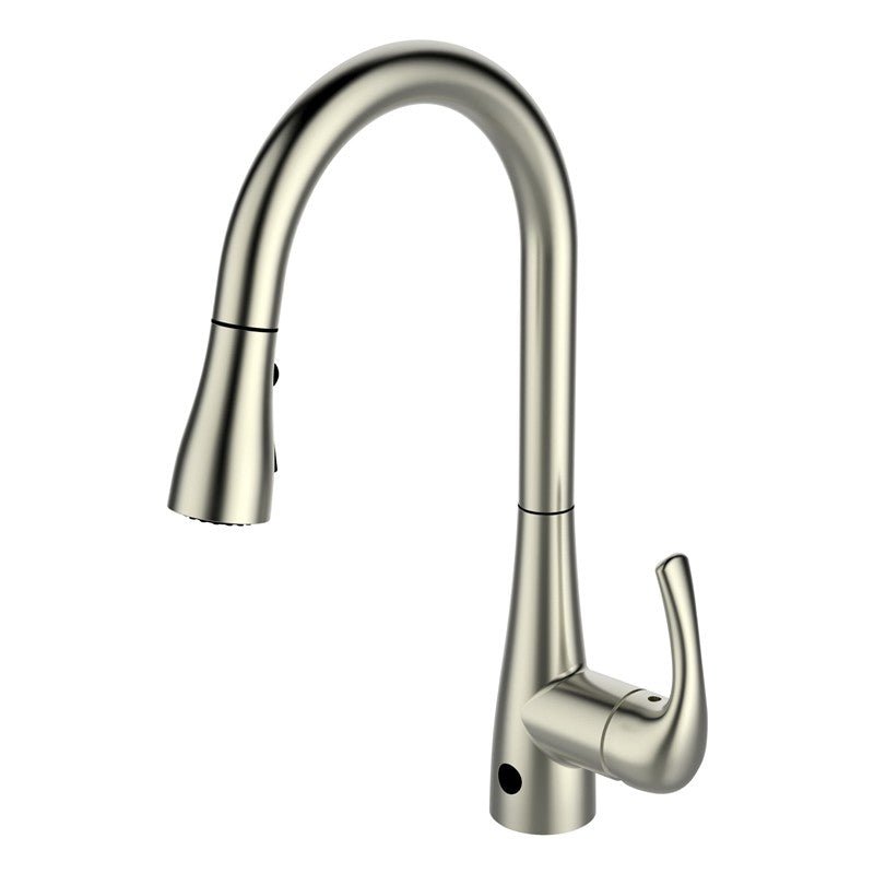 Dakota Sinks DSF-18KHF01 Signature 17 3/4 Inch Pull-Down Sensor Kitchen Faucet with 2 Way Function Spray Head - Dakota Sinks