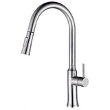 Dakota Sinks DSF-19KPO00 Dakota Signature 18 7/8 Inch Single Pull-Out Kitchen Faucet - Dakota Sinks