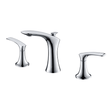 Dakota Sinks DSF-30B8W01 Isabella Deck Mount Widespread Bathroom Faucet with Pop-Up Drain - Dakota Sinks