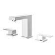 Dakota Sinks DSF-34B8W00 Kennedy 5 3/8 Inch Deck Mount Widespread Bathroom Faucet with Pop-Up Drain - Dakota Sinks