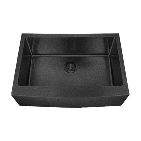 Dakota Sinks DSM-A3020 Signature M-Series 30 x 10 Inch Micro Radius Single Bowl Apron Front Kitchen Sink with Bottom Grid - Dakota Sinks