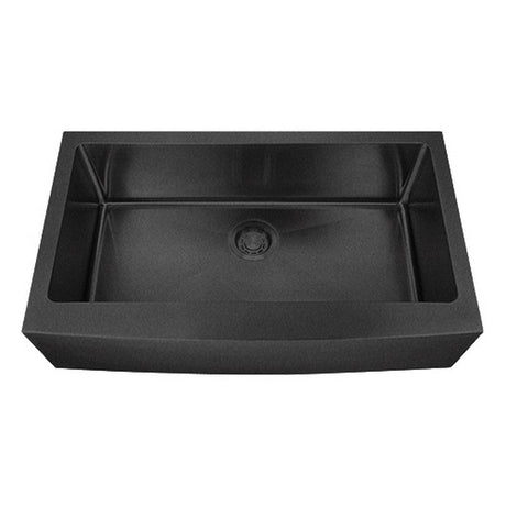 Dakota Sinks DSM-A3620 Signature M-Series 36 Inch Micro Radius Single Bowl Apron Front Kitchen Sink with Bottom Grid - Dakota Sinks