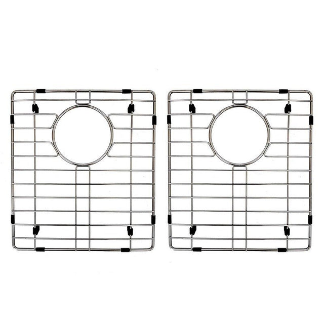 Dakota Sinks DSMZ-BG5050 Signature M and Z Series 14 1/4 Inch 50/50 Undermount Bottom Grid Set - Dakota Sinks