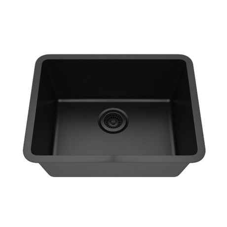 Dakota Sinks GSE-QC2318-BE Builders Elements Series 23 Inch Quartz Composite Single Bowl Undermount Kitchen Sink - Dakota Sinks