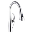 Dakota Sinks Signature 16 1/2 Inch Single Hole Pull-Down Kitchen Faucet - Dakota Sinks