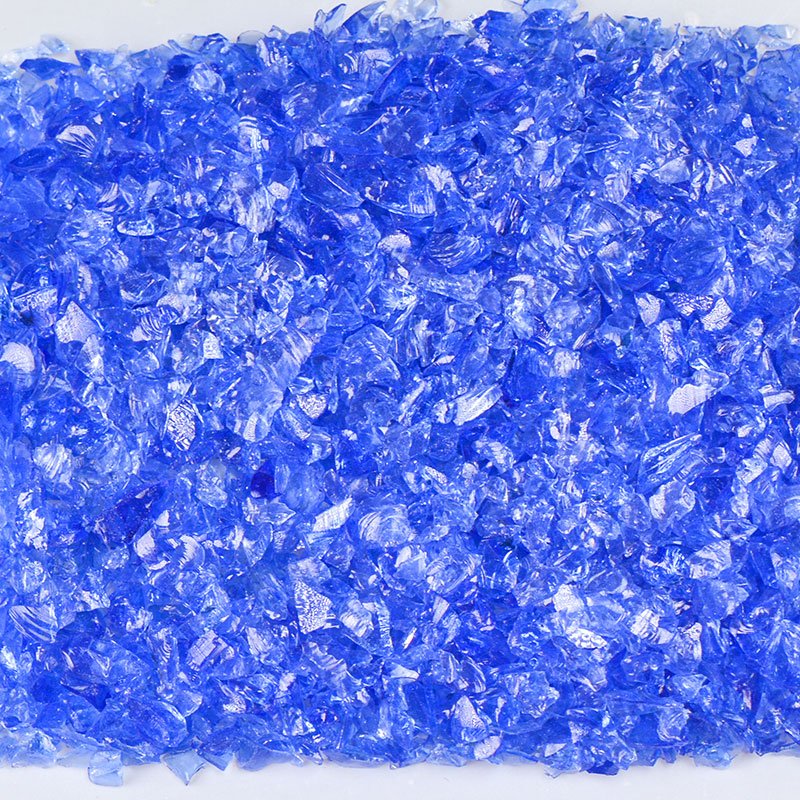 Dark Blue Terrazzo Glass - American Specialty Glass