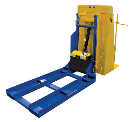 DC Power Trash Can Dumper - Vestil