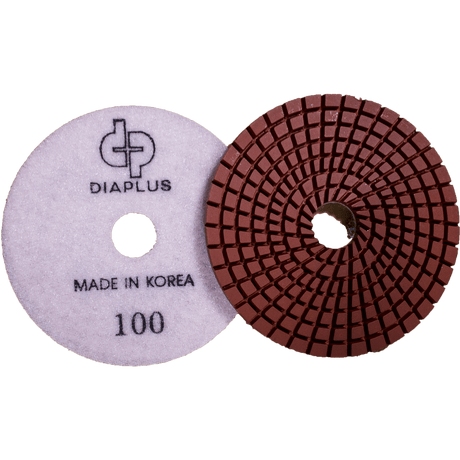 Dia Plus Premium Wet Diamond Polishing Pad for Granite, Marble, and Natural Stone - Dia Plus