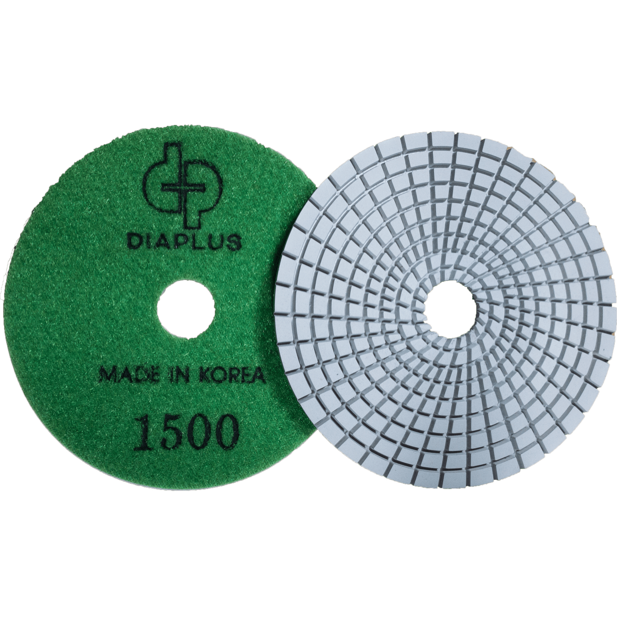 Dia Plus White Pads for Engineered Stone, Quartz, and Light Marbles - Dia Plus