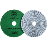 Dia Plus White Pads for Engineered Stone, Quartz, and Light Marbles - Dia Plus