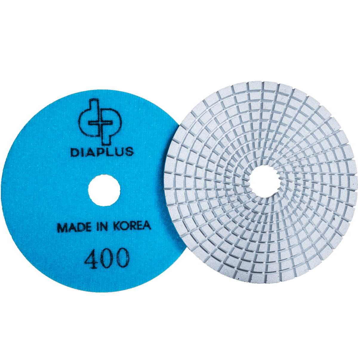 Dia Plus White Pads for Engineered Stone, Quartz, and Light Marbles - Dia Plus