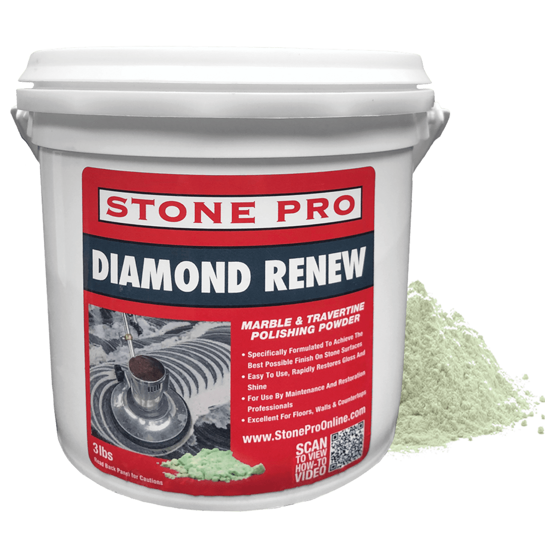 Diamond Renew - Marble/Limestone/Travertine Polishing Powder - Stone Pro