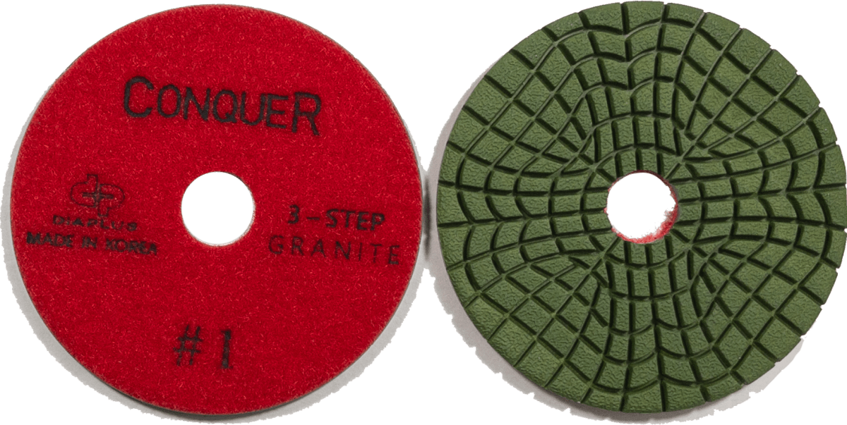 Diaplus Conquer 3 Step Granite Pad - Dia Plus