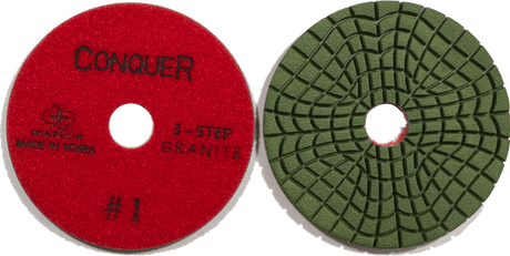 Diaplus Conquer 3 Step Granite Pad - Dia Plus