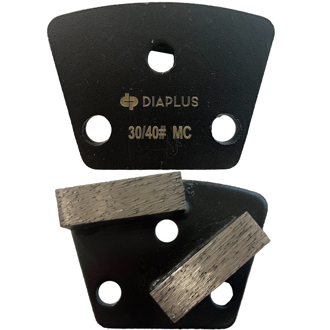 Diaplus Double Bar Concrete Grinder Segments - Double Bar DTS-XINGY-16/18-M Dia Plus 16/18 Grit Medium