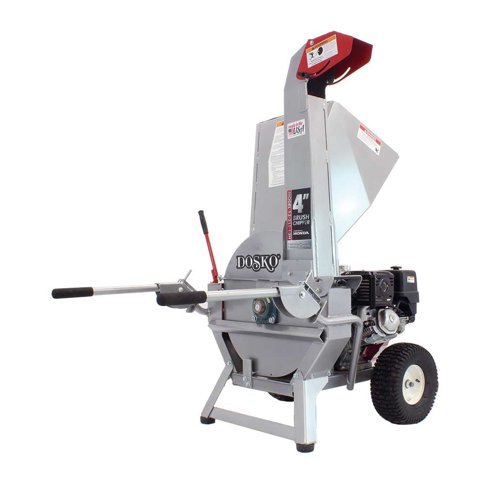 Dosko Brush Chipper | 4 In. | Honda GX390 - Dosko