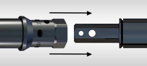 Drilling Mounts For Mini Machines - Digga