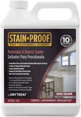 Dry-Treat Stain Proof Porcelain Plus Premium Porcelain and Quartz Sealer - Sale - Dry Treat