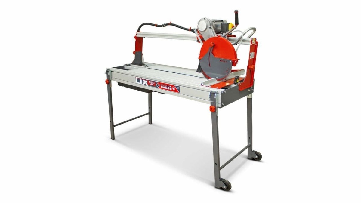 DX-350-1300 ZERO DUST (3hp) 58"-12" blade(1"arbor)Laser&Level - Rubi Tools