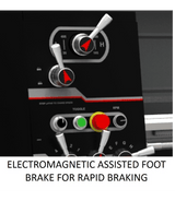 E-1340VS With ACU-RITE 303 DRO With Taper Attachment and Collet Closer - Jet