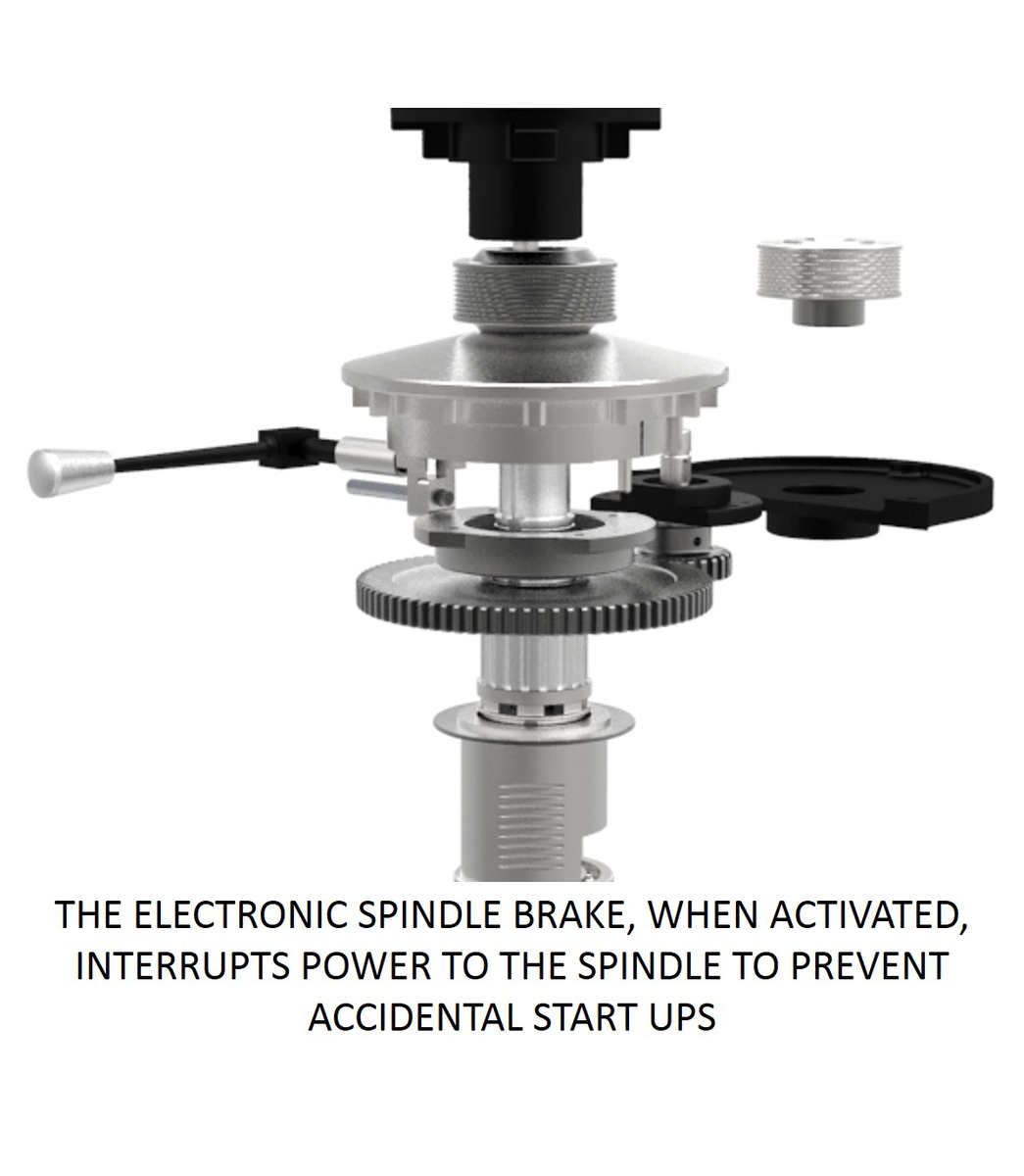 EVS-949 Mill with 2-Axis ACU-RITE 203 DRO and Servo X, Y, Z-Axis Powerfeeds Jet