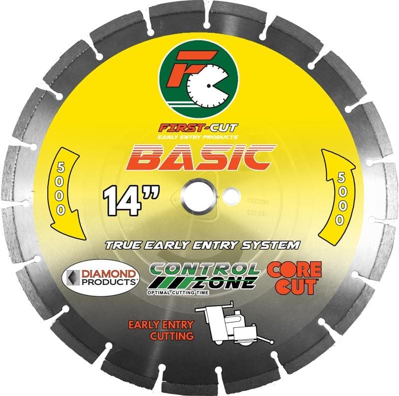 First-Cut BASIC Early Entry Blades - Diamond Products