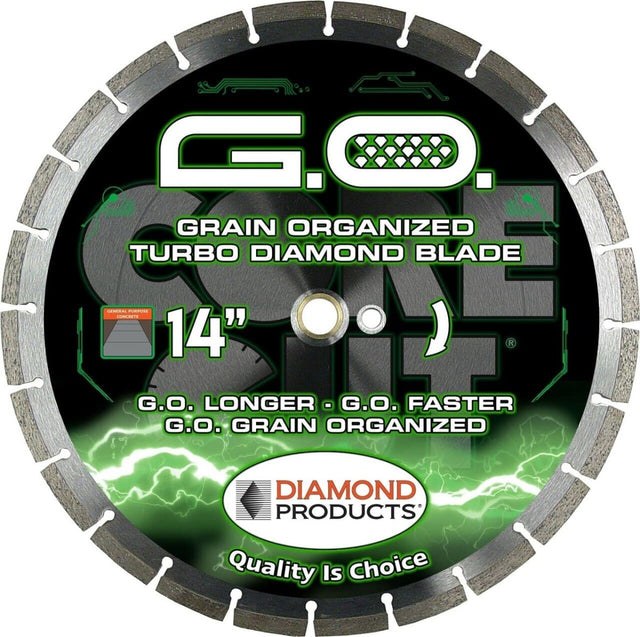 G.O. Grain Organized 81528 Diamond Products 12" x .125 x 1"