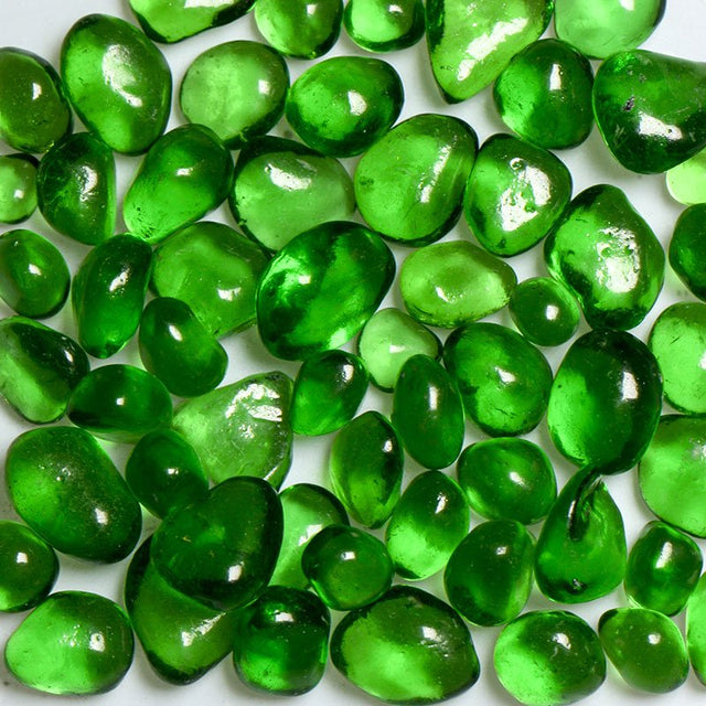 Green Apple Jelly Bean Fire Glass American Specialty Glass