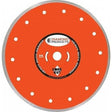 Heavy Duty Orange Continuous Rim Dry Tile Diamond Blades - Diamond Products