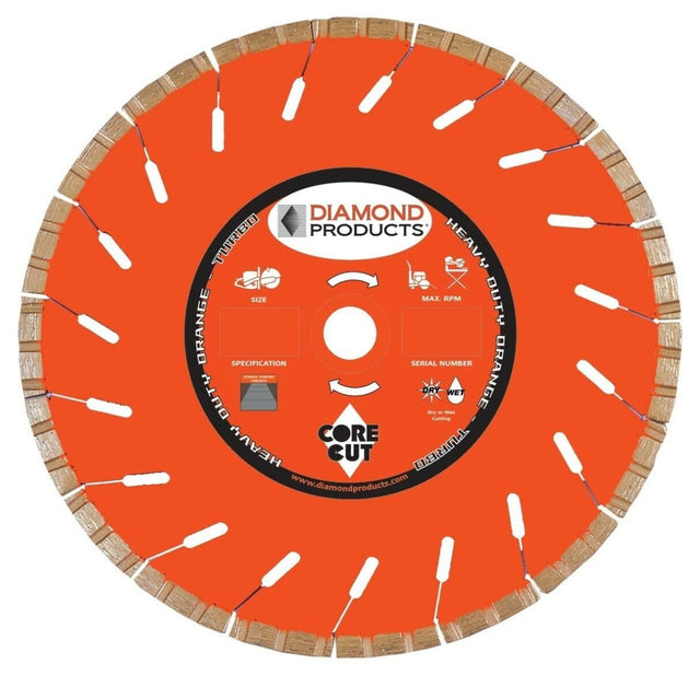 Heavy Duty Orange Turbo - Diamond Products