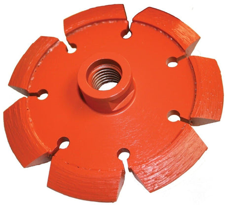 Heavy Duty Orange V-Crack Tuck Point Diamond Blade - Diamond Products