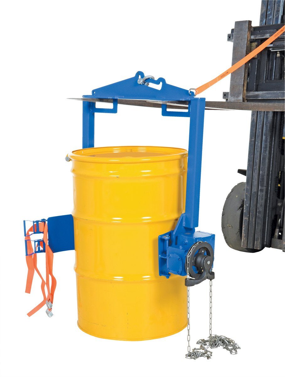 Hoist Mounted Drum Carrier/Rotators - Vestil