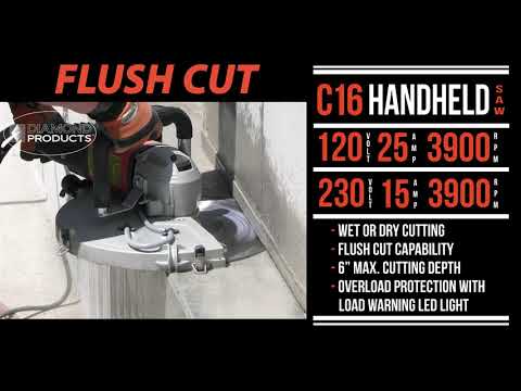 C16 Electric Hand Held Saw Diamond Products