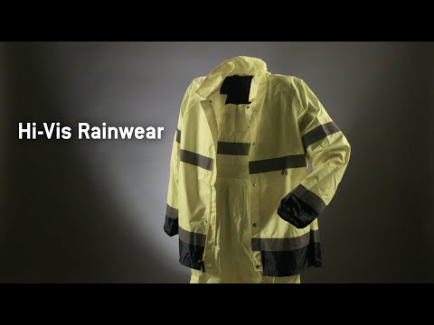 Pyramex Hi-Vis Rainwear Coat Video