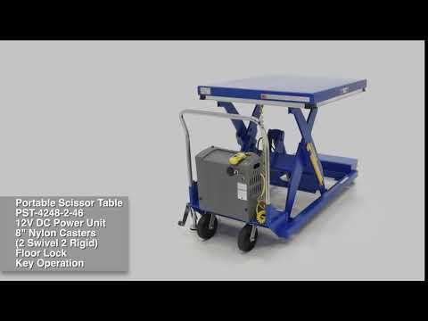 Portable Scissor Lift Tables Video