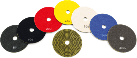 Husqvarna P 1200 series 5 Inch Dry Polishing Pads - Husqvarna