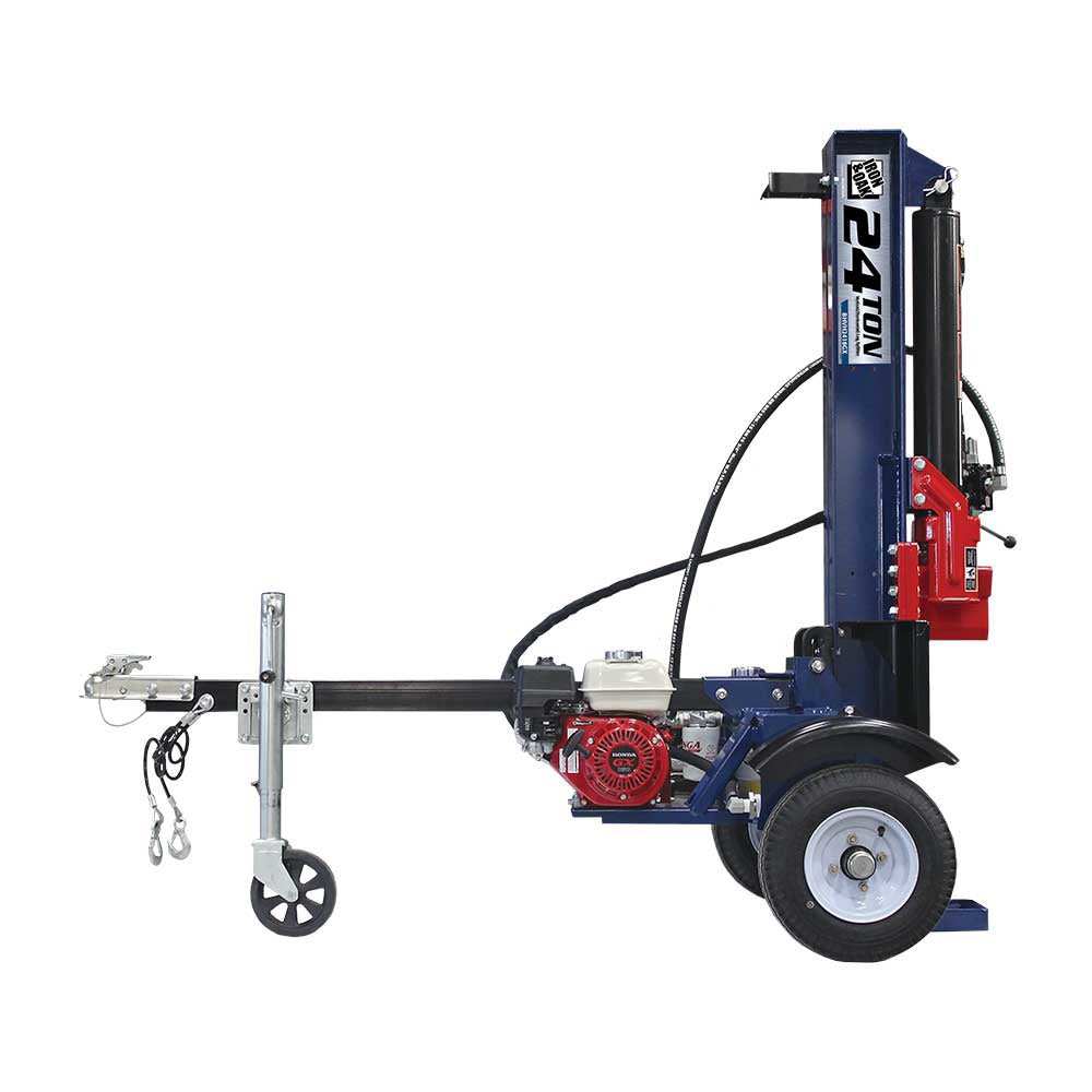 Iron and Oak Log Splitter | 24-Ton | Honda GX160 - Iron and Oak