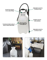 Ironton Poly Portable Sprayer | 2-Gallon Capacity | 45 PSI - Ironton