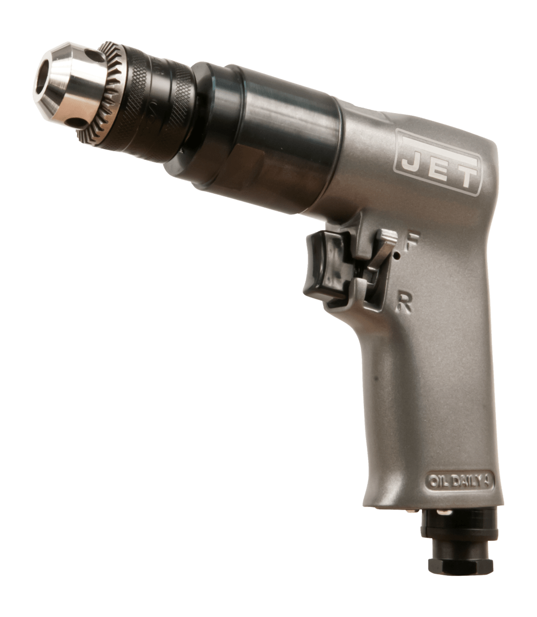 JAT-600, 3/8" Reversible Air Drill - Jet