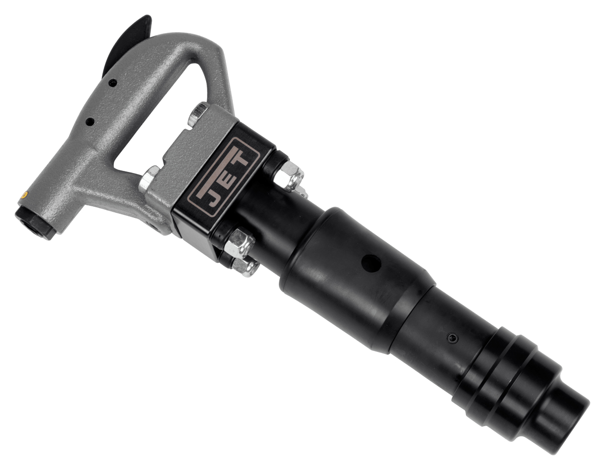 JCT-3622, 4" Stroke, Round Shank, 4-Bolt Chipping Hammer - Jet