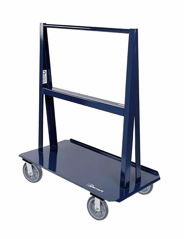 Jescraft Heavy Duty A-Frame Cart with Casters - 48 Inches - Jescraft