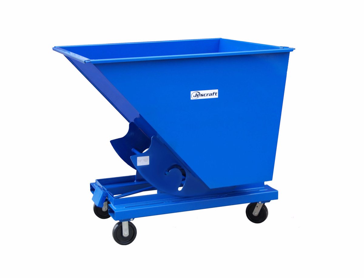 Jescraft Medium Duty Self Dumping Fork Lift Hopper - Jescraft